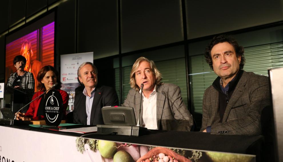 Vallejo, Azcón, Forcano y Rodríguez.