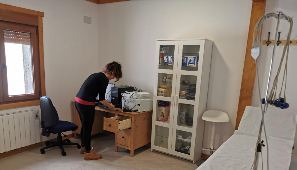 El consultorio médico de Candanchú.