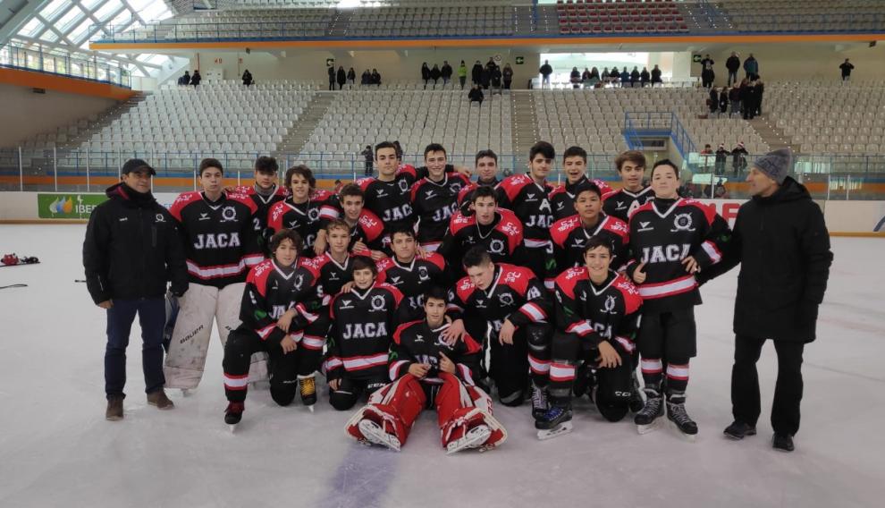 Equipo Sub 17 del C. H. Jaca