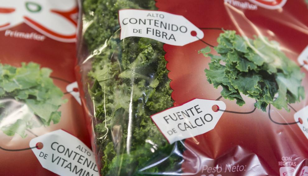 Bolsa de kale en Mercazaragoza.