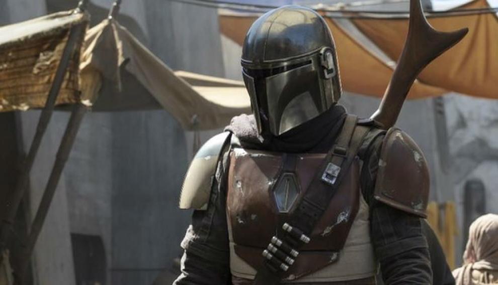 Pedro Pascal, como Mando, el protagonista de 'The Mandalorian'.