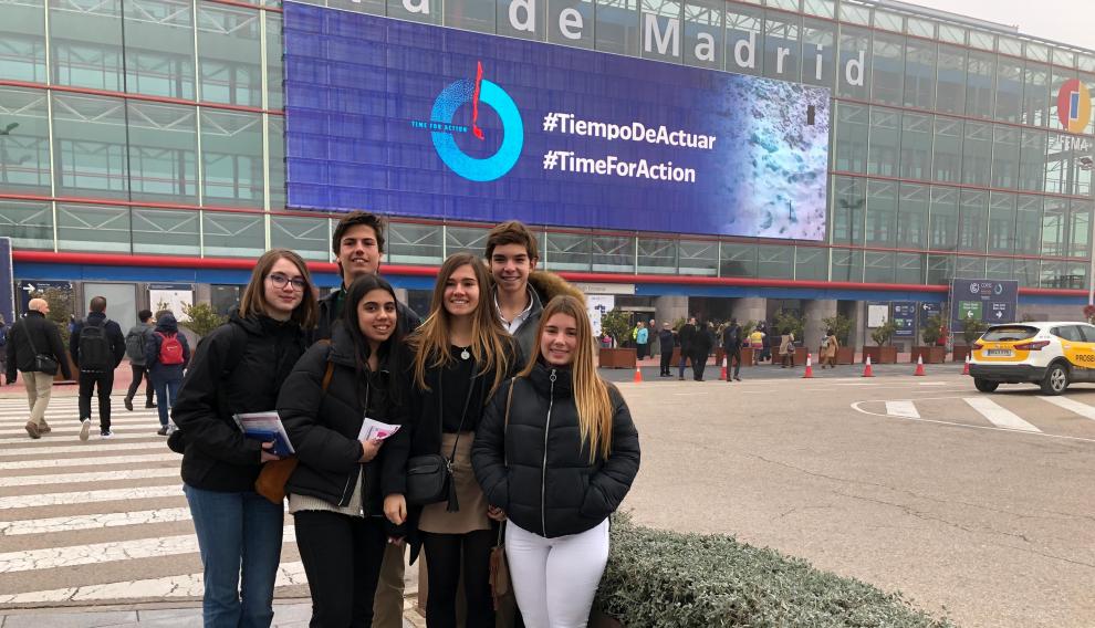 Alumnos del Colegio Alemán en la Cumbre del Clima de Madrid