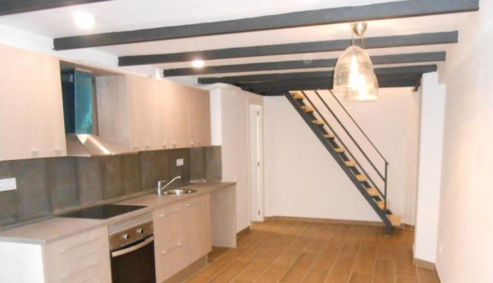 Un estudio a pie de calle en Barcelona.