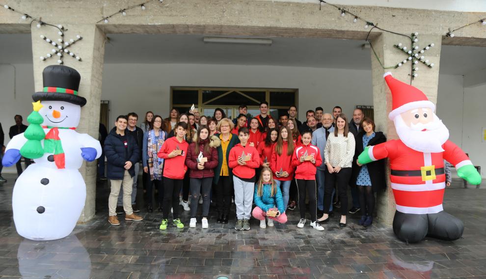 Entrega de los galardones por los méritos deportivos de Mequinenza.