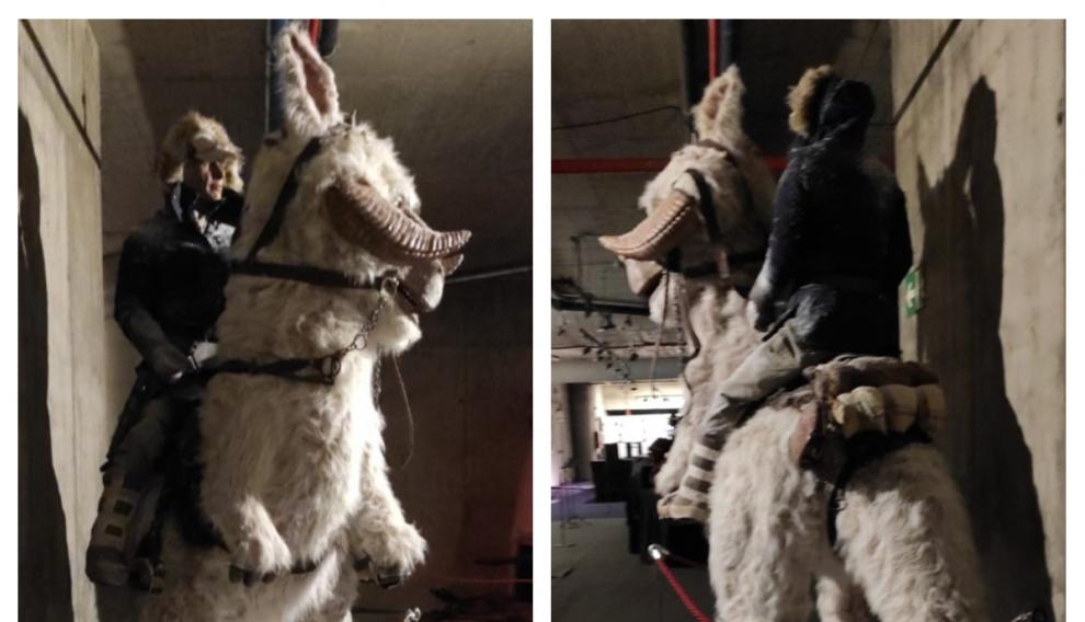 Una figura de Star Wars, única en Europa, se estrena en la exposición de Zaragoza.