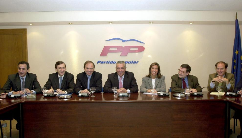 Jesús Sepúlveda (derecha) y Ana Mato fueron matrimonio y miembros de la Ejecutiva del PP