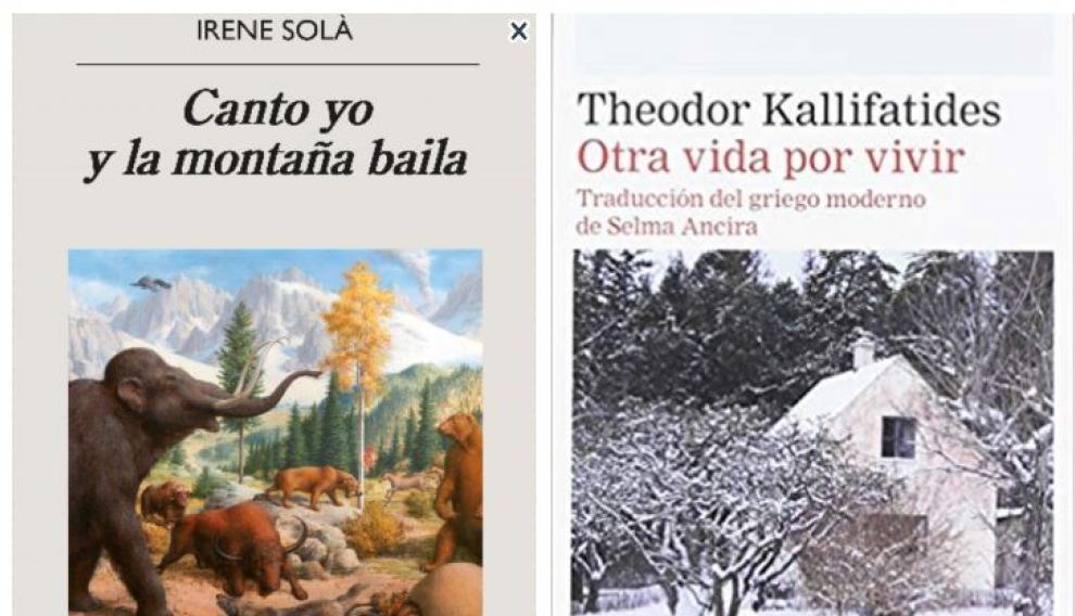 Los libros de Irene Solà y Theodor Kallifatides premiados por Cálamo.