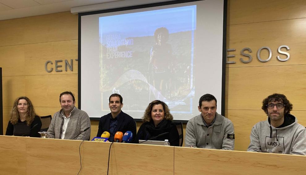 Presentación de Guara Trail Experience en Barbastro.