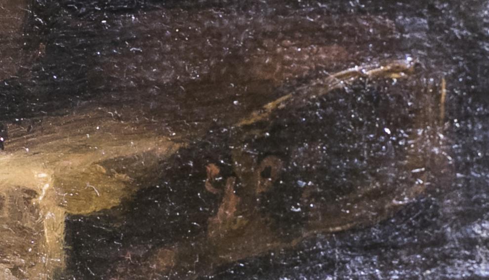 Detalle de la firma de Goya