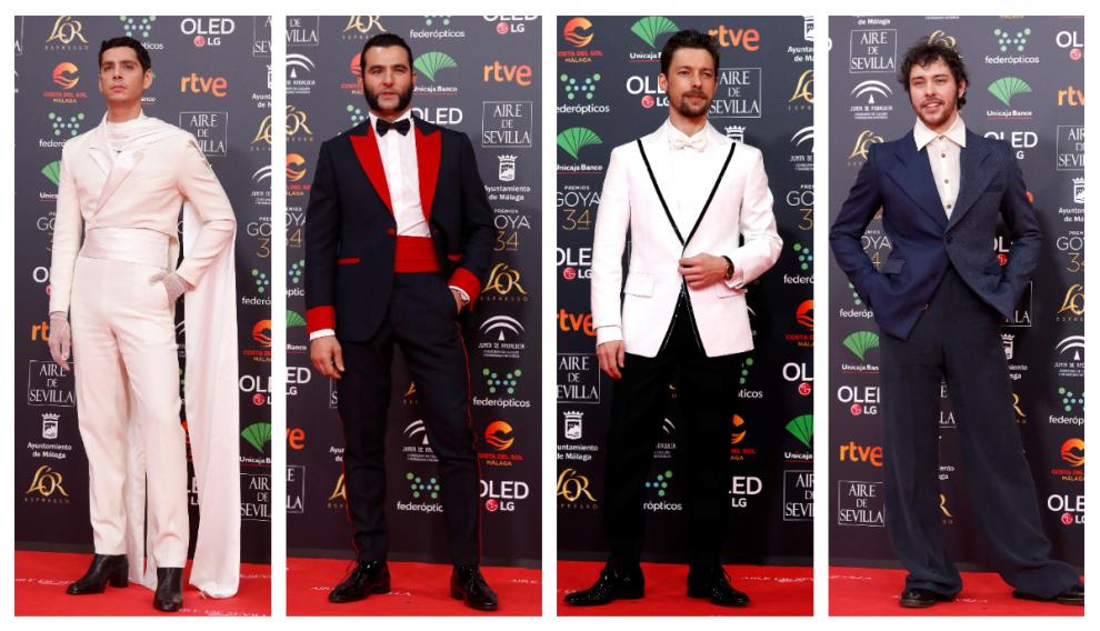De izquierda a derecha, Eduardo Casanova, Antonio Velázquez, Jan Cornet y Ález de Lucas.