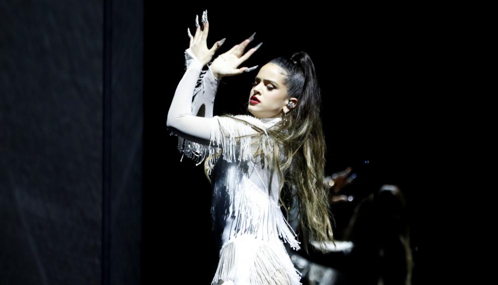 62nd Grammy Awards - Show - Los Angeles, California, U.S., January 26, 2020 - Rosalia performs. REUTERS/Mario Anzuoni [[[REUTERS VOCENTO]]] AWARDS-GRAMMYS/