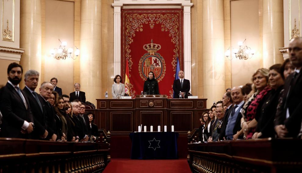 Celebración del Día Oficial de la Memoria del Holocausto.
