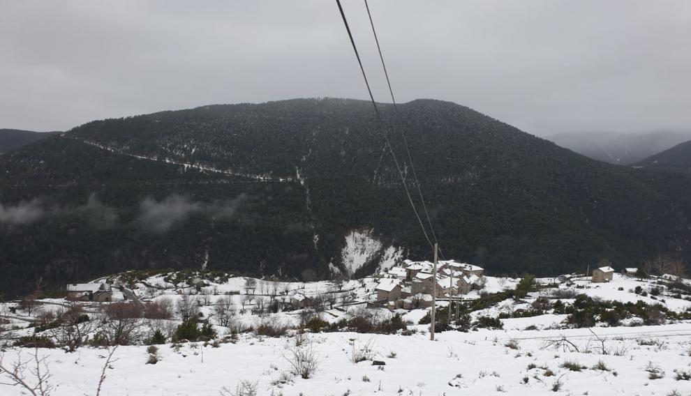 Nieve en Nerín.