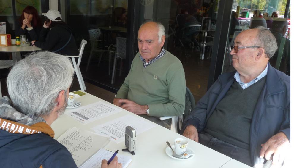 Entrevista realizada a Paco Sierra, de Burgasé, y a Luis Buisán, de Ginuabel.