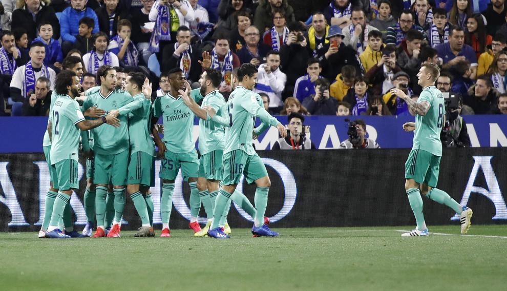Fotos del partido Real Zaragoza-Real Madrid de la Copa del Rey