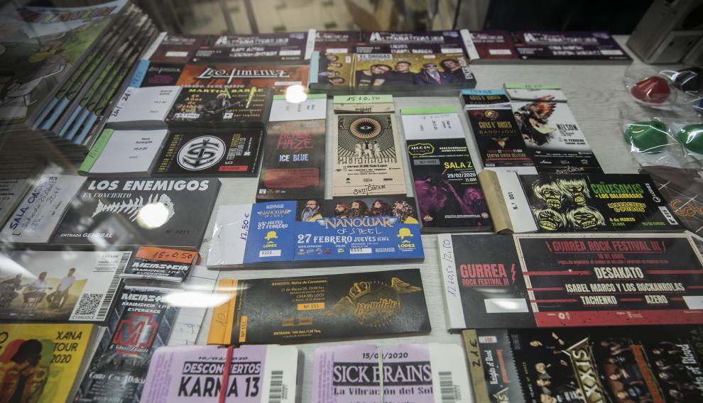 Entradas en taco disponibles para próximos conciertos en Zaragoza.