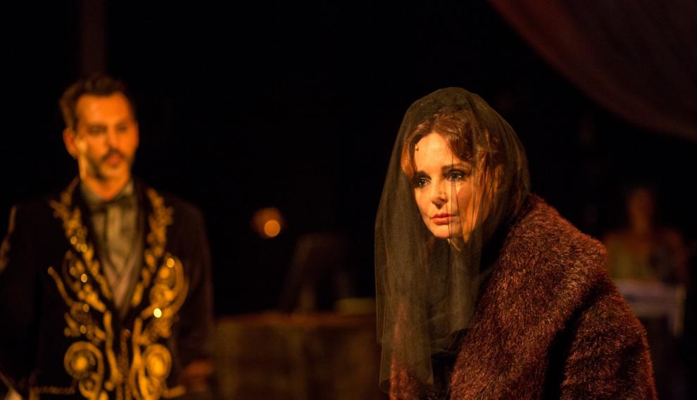 Silvia Marsó en el Teatro Principal de Zaragoza.