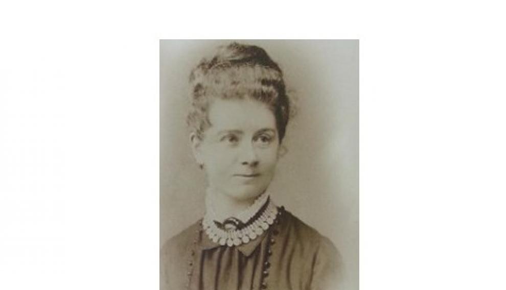 Retrato de Laura Forster a los 21 años.