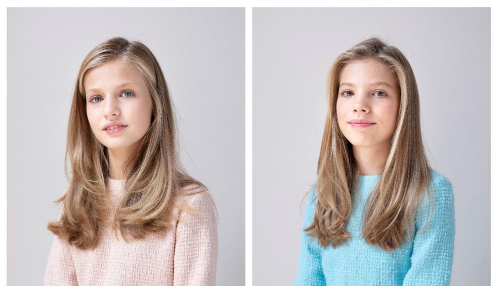 LLa princesa de Asturias, Leonor, y la Infanta Sofía