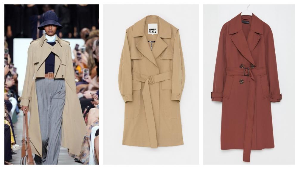 Gabardinas de Michael Kors, Bimba y Lola y Sfera.