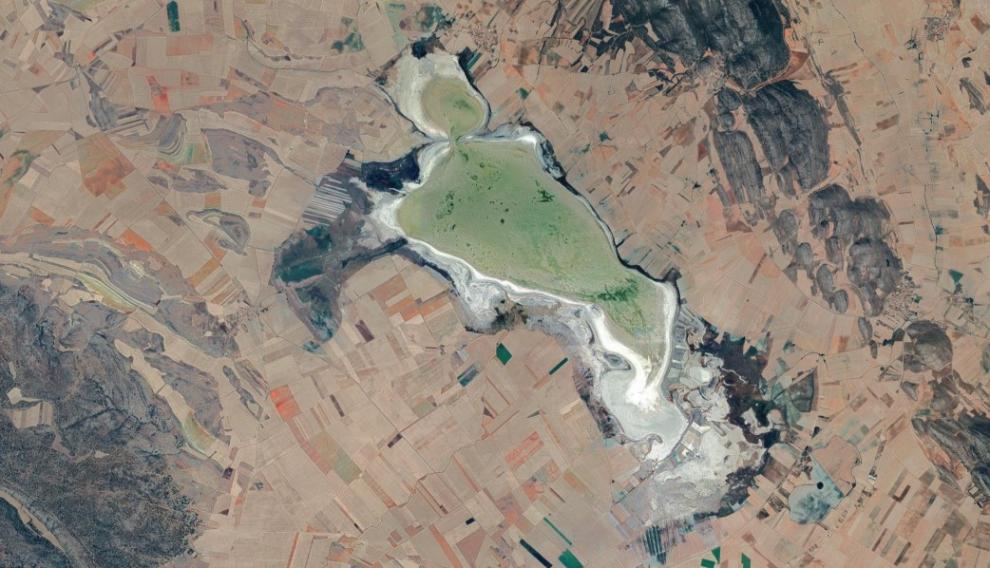 Laguna de Gallocanta desde Google Earth