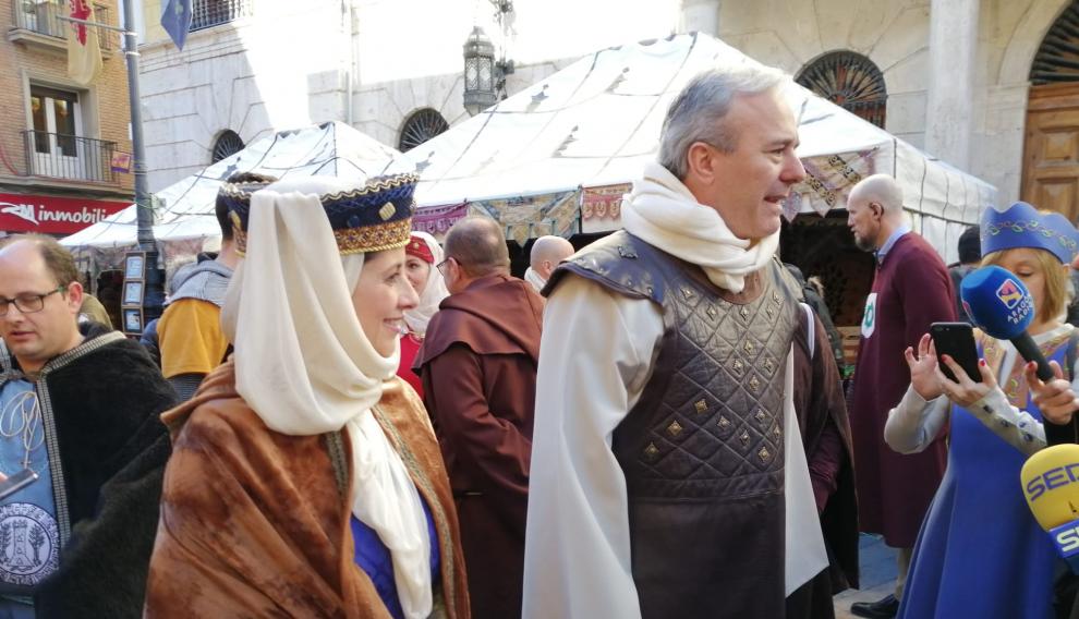 Jorge Azcón aparece en el Teruel del siglo XIII.