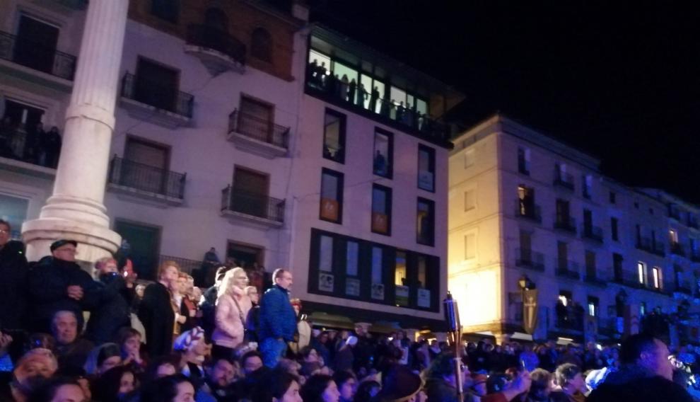 La plaza del Torico está al completo