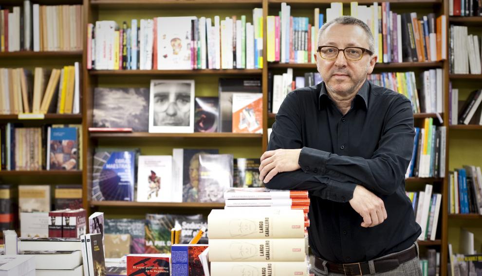 Paco Goyanes, de la Librería Cálamo.