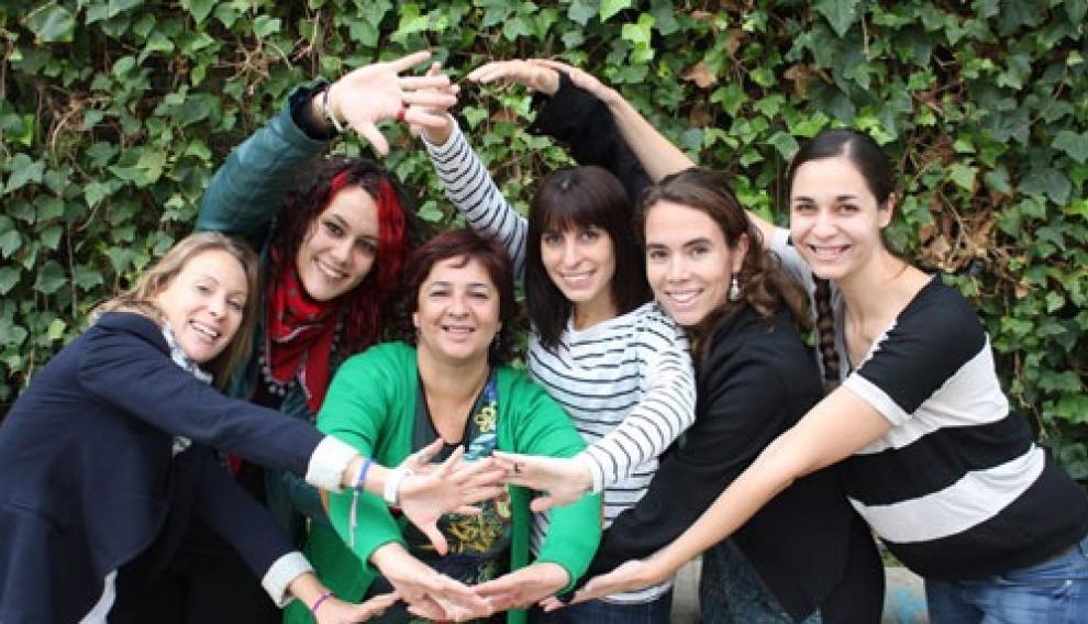 Equipo de ASADICC en Caspe