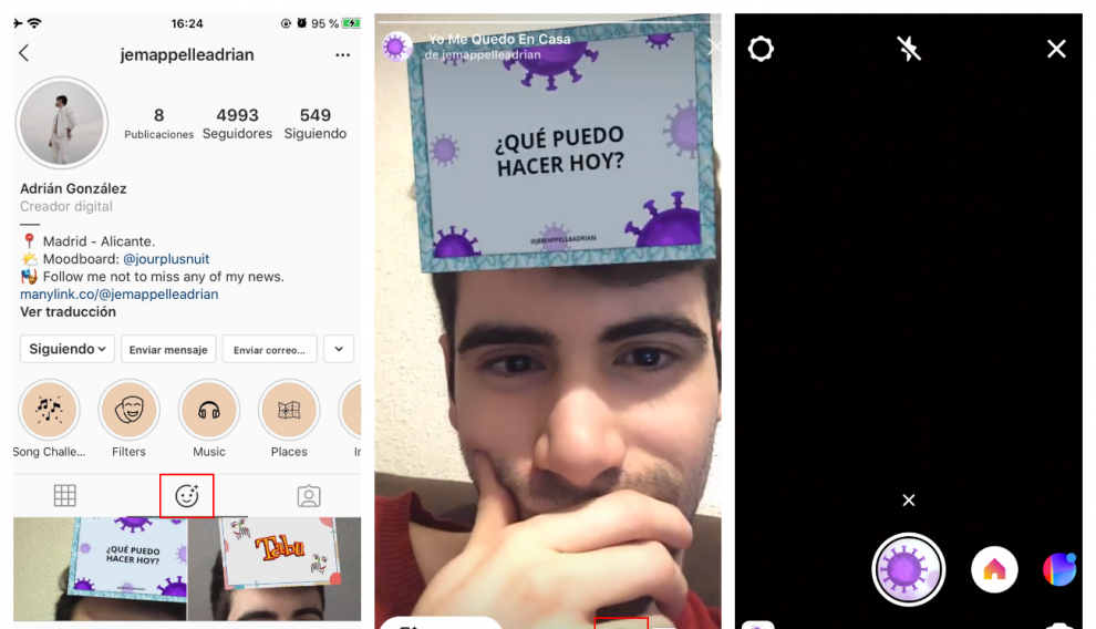 Segunda opción para descargar el filtro.