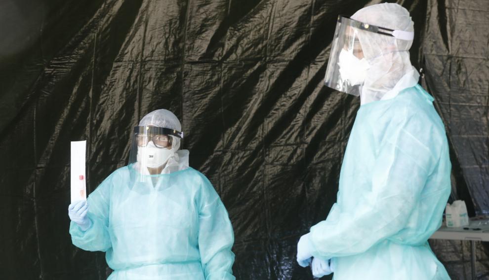 El Hospital Militar inicia las pruebas de coronavirus sin bajar del coche