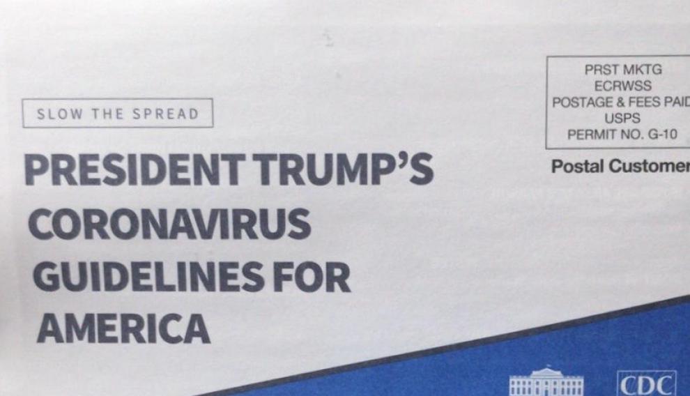 Paquete de pautas y recomendaciones emitidas por Donald Trump