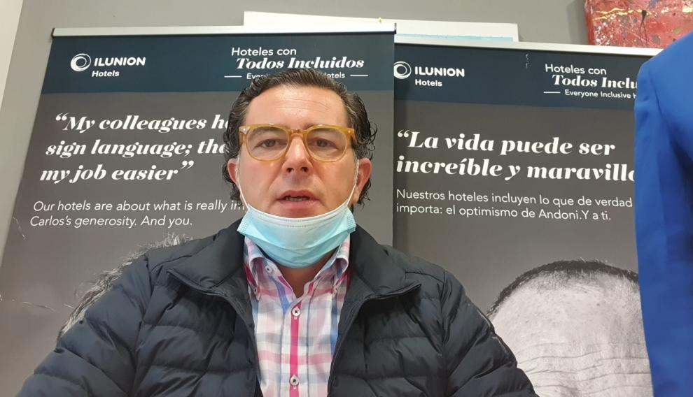 El director de Ilunion Romareda, José Antonio Palau.