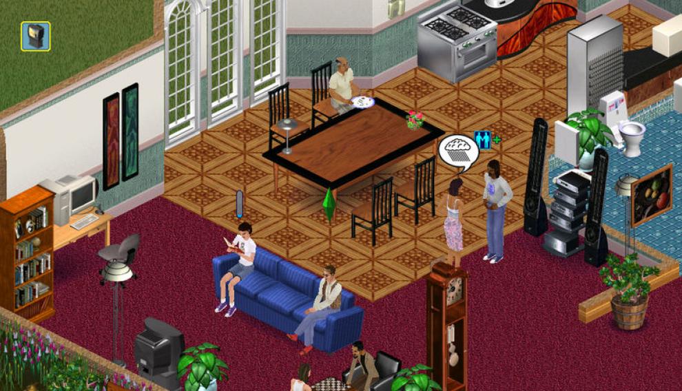'Los Sims', en su versión del año 2000.