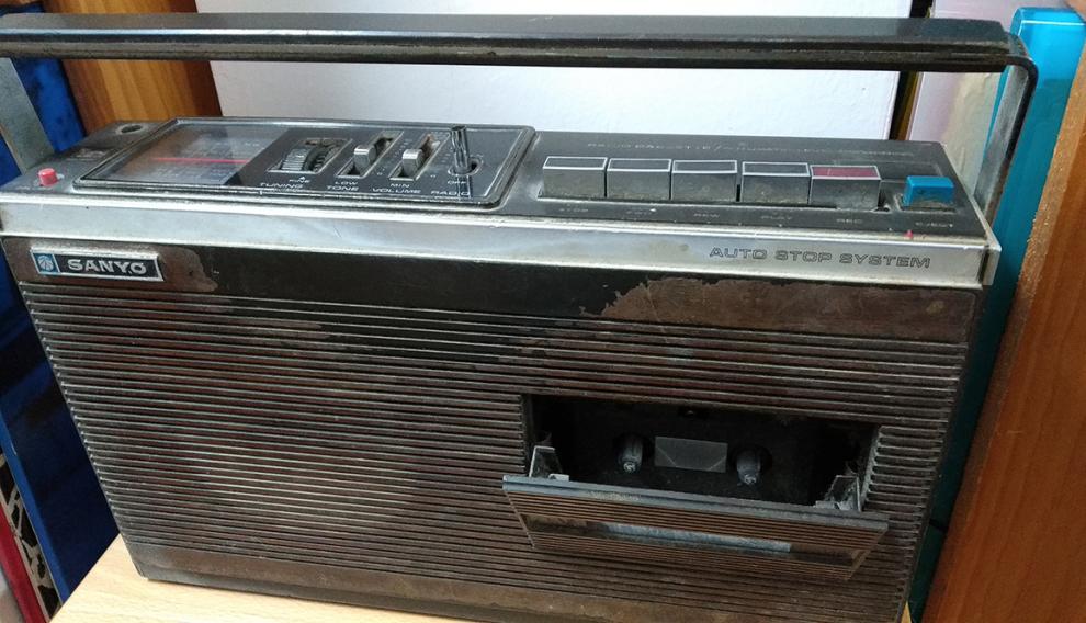 Radio casete de los años 70, una revolución en aquella década.