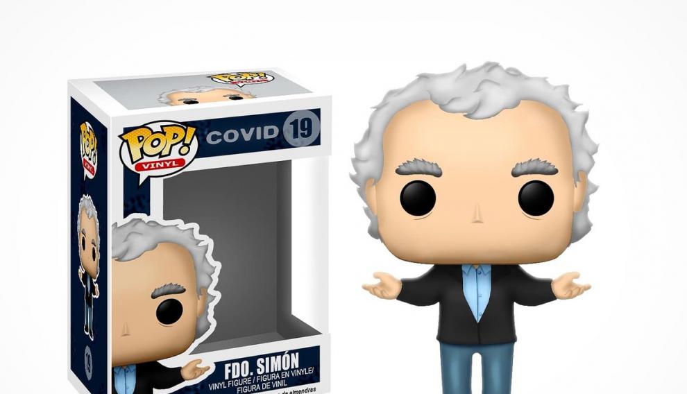 Una recreación de cómo sería un Funkopop de Fernado Simón.