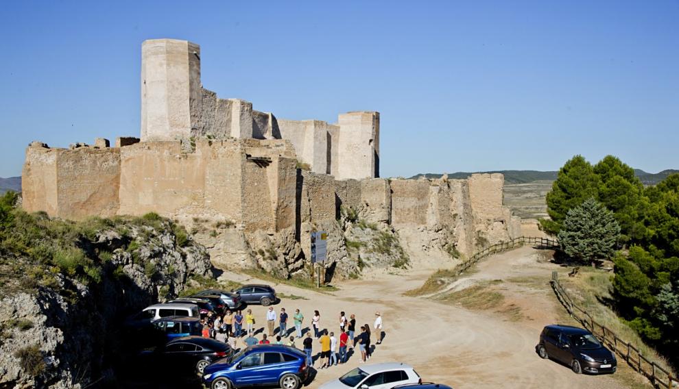 El Castillo Mayor de Calatayud recibió este sábado las primeras visitas tras más de un año de obras