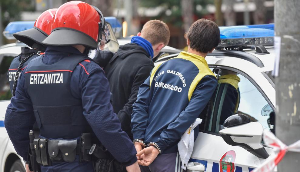 Incidentes durante un acto de VOX en Barakaldo