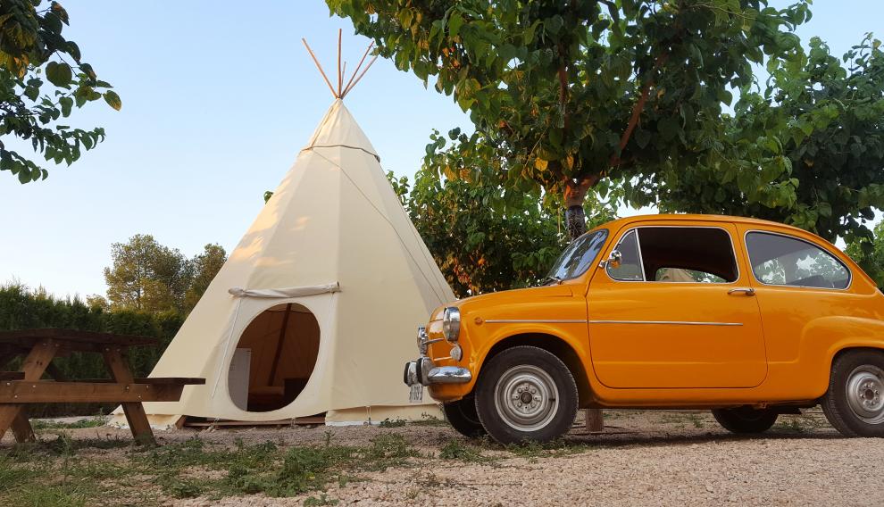 Tipi del campin El Roble