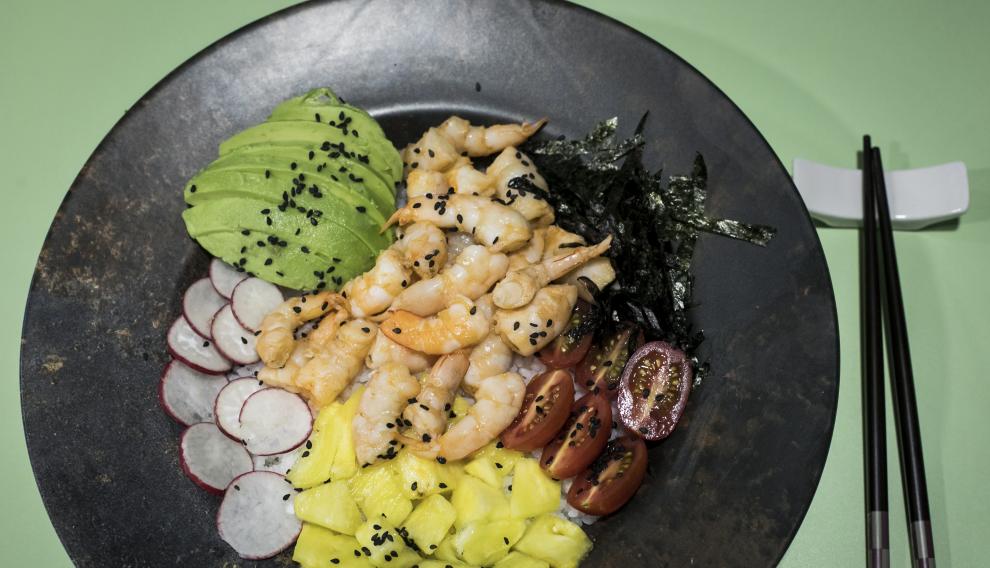 Poke Nikkei del Mai Tai.