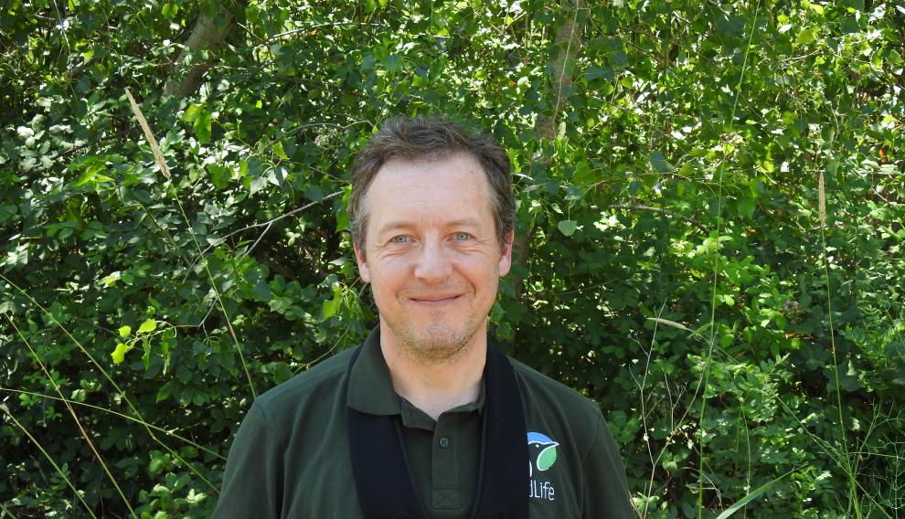 Luis Tirado Blázquez, delegado de SEO/BirdLife en Aragón