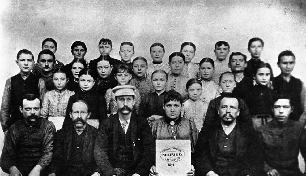 Personal de Philips & Co en 1893