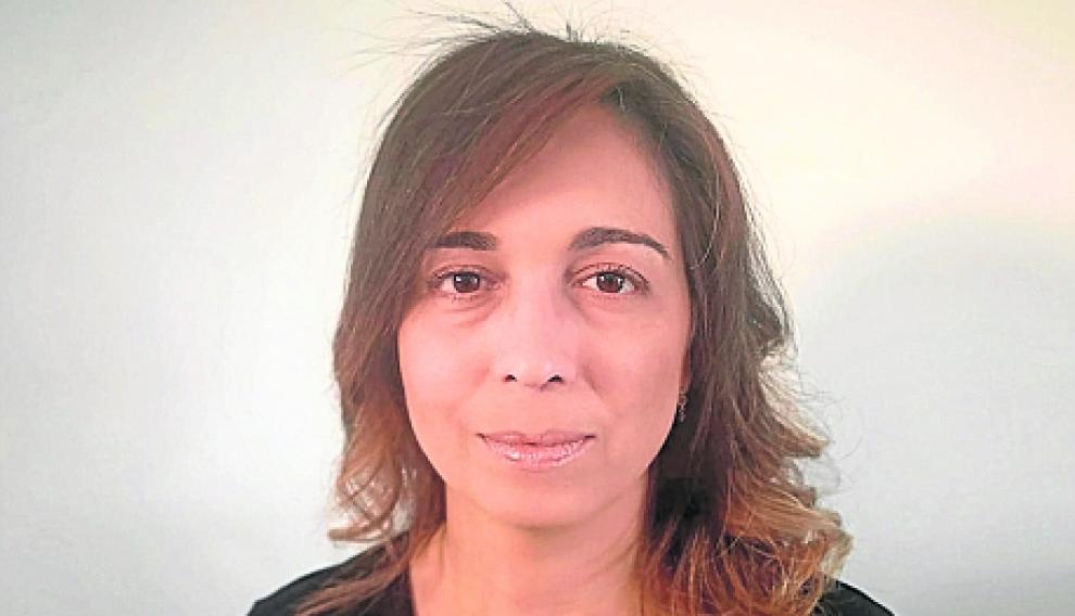 Begoña Terés, madre de dos niñas en Estadilla.