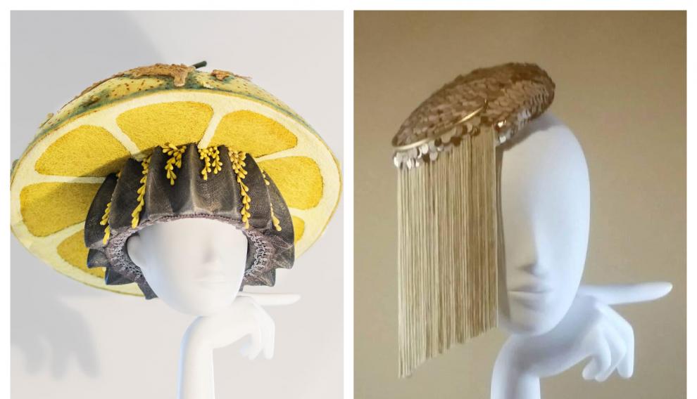 Tocados diseñados por Araceli Sancho