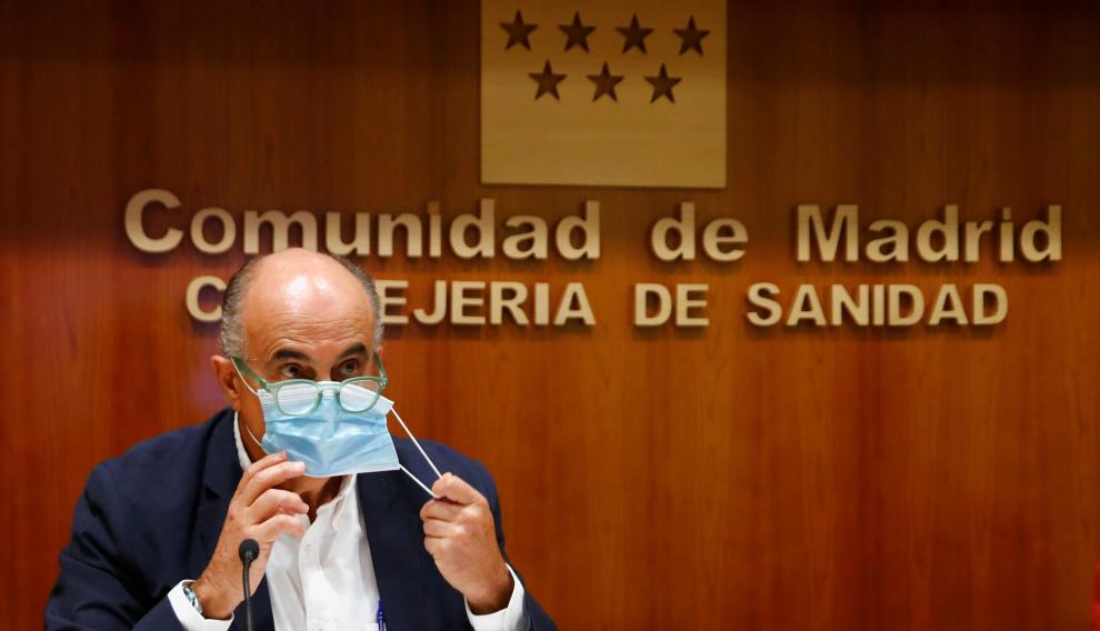 El viceconsejero de Salud Pública y Plan COVID-19, Antonio Zapatero