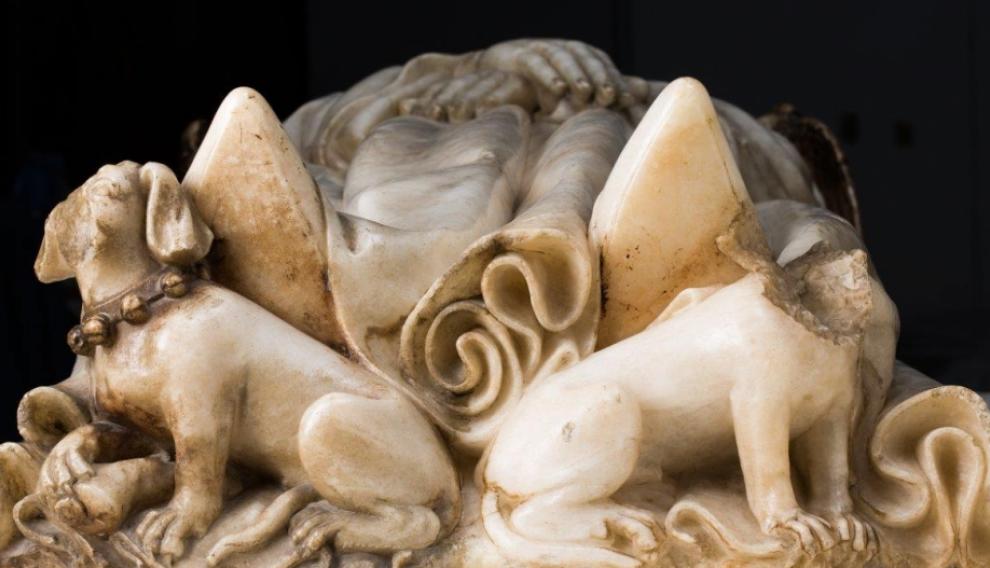 Restauración sepulcro del Monasterio de Rueda