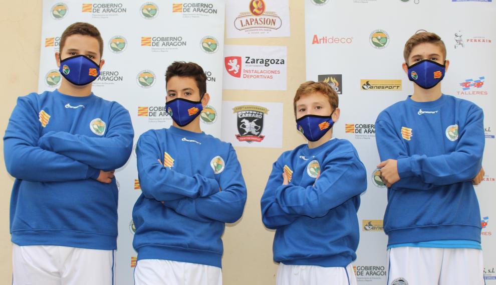 Selección infantil de frontenis