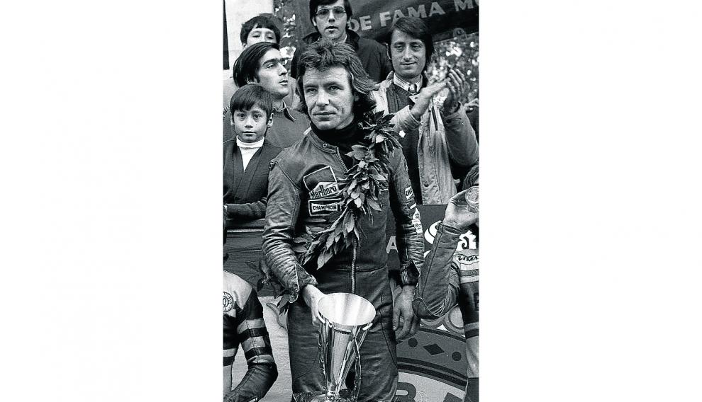 Ángel Nieto, vencedor en Zaragoza