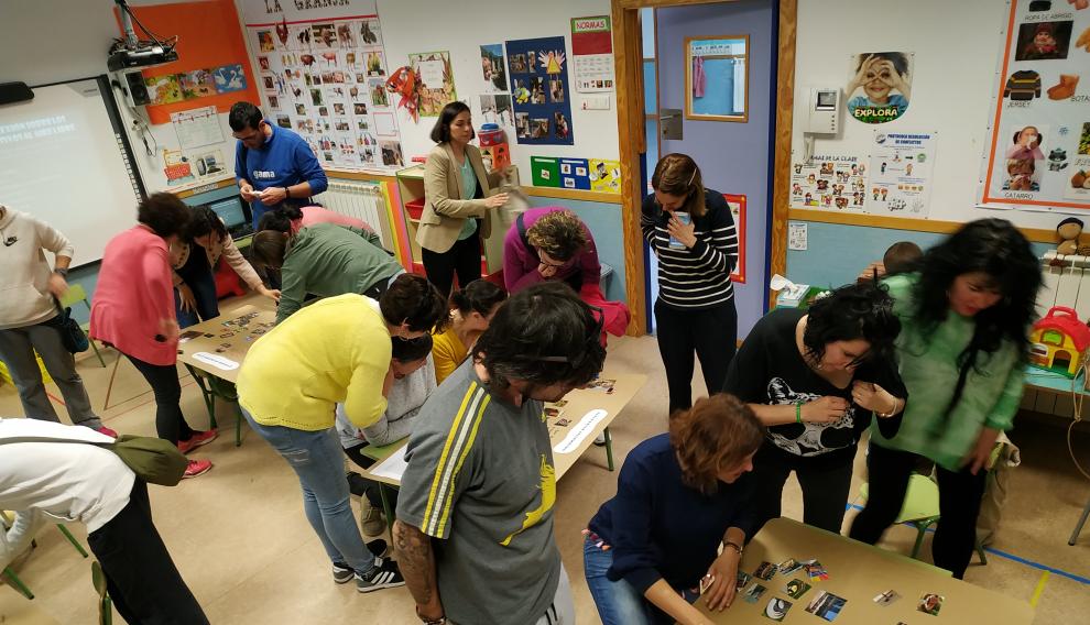Las familias han participado activamente en la concepción y diseño del nuevo patio.