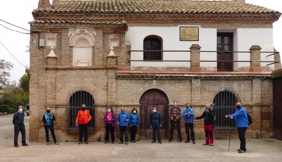 Excursión de Os Andarines al Lugarico de Cerdán, en Movera.